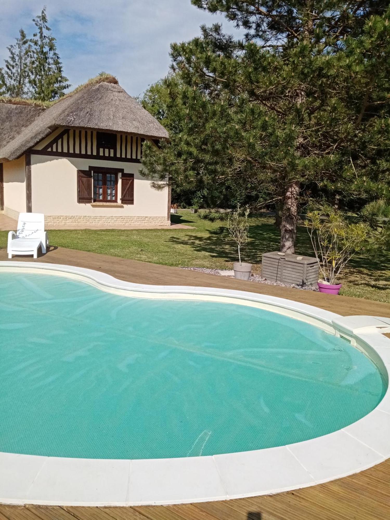 Maison Traditionnelle Normande Avec Piscine Hotot-en-Auge Екстер'єр фото